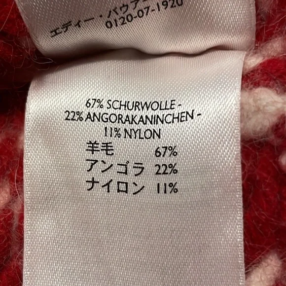 Eddie Bauer Wool and Angora Rabbit Christmas Sweater - Picture 5 of 5